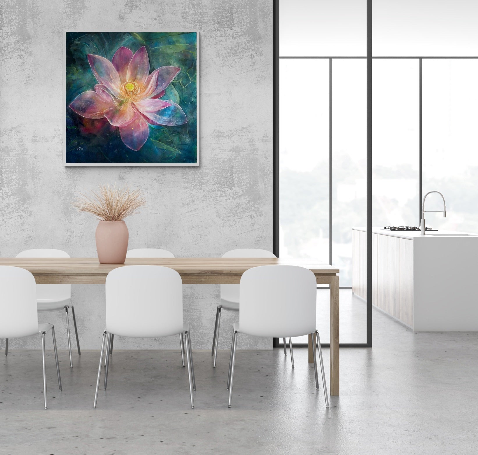 Cosmic Realm of Harmony Wall Art